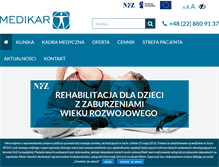 Tablet Screenshot of medikar.pl